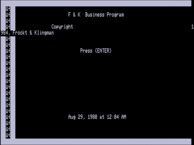 Screen shot